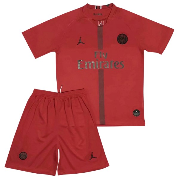 JORDAN Camiseta Paris Saint Germain Niños Portero 2018-2019 Rojo